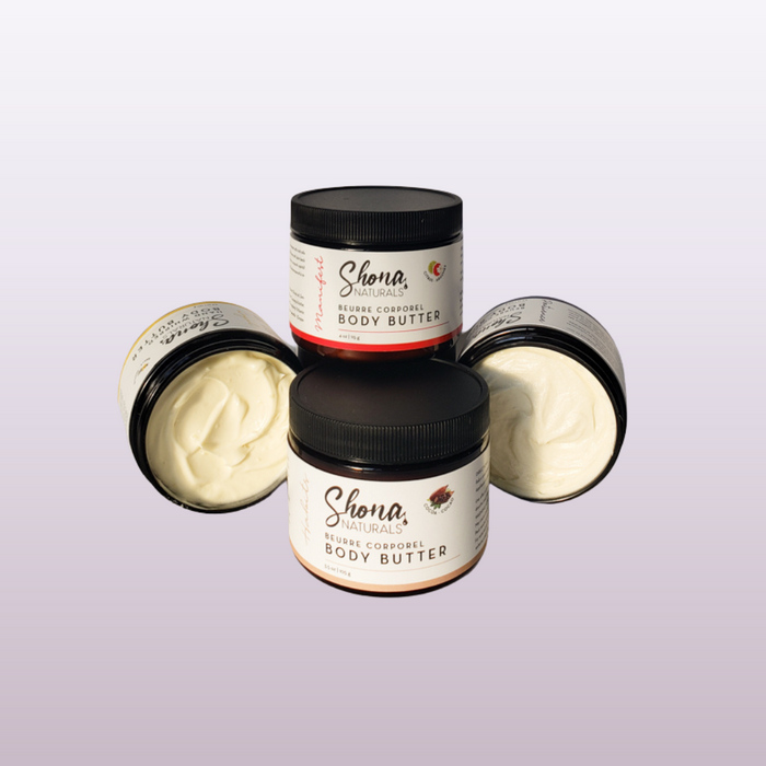 The Butter Bundle - Natural Hand Whipped Body Butter By Shona Naturals